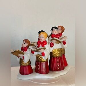 ▪️Dept 56 CHOIRBOYS ALL-IN-A-ROW Christmas Village Porcelain Figurine 5889